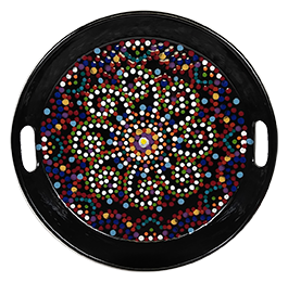 Fort Collins Mosaic Mandala Tray