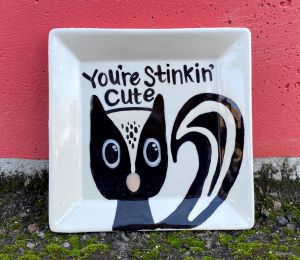 Fort Collins Raccoon Plate
