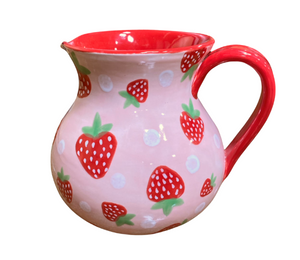 Fort Collins Strawberry Pitcher