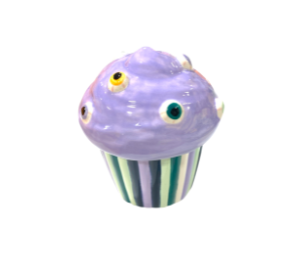Fort Collins Eyeball Cupcake