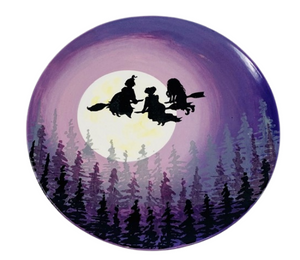 Fort Collins Kooky Witches Plate