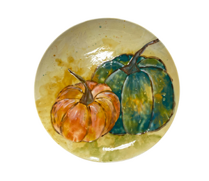 Fort Collins Fall Watercolor Plate