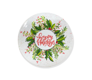 Fort Collins Holiday Wreath Plate