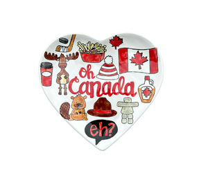 Fort Collins Canada Heart Plate
