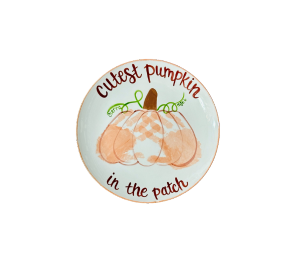 Fort Collins Cutest Pumpkin Plate