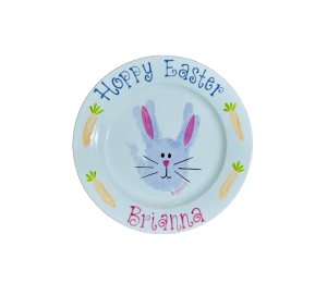 Fort Collins Easter Bunny Plate