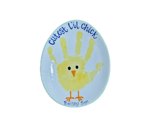 Fort Collins Little Chick Egg Plate