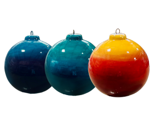 Fort Collins Jewel Toned Ombre Ornament