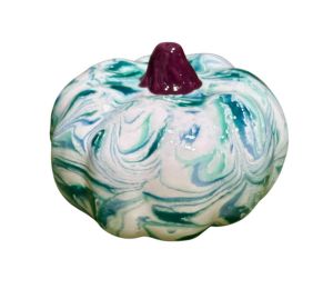 Fort Collins Teal Shaving Cream Pumpkin