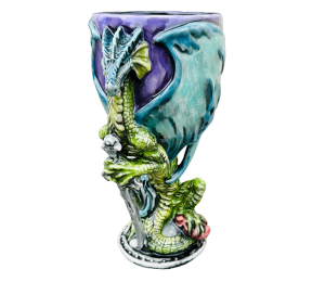 Fort Collins Antique Dragon Goblet